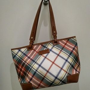 DOONEY & BOURKE Plaid Tote